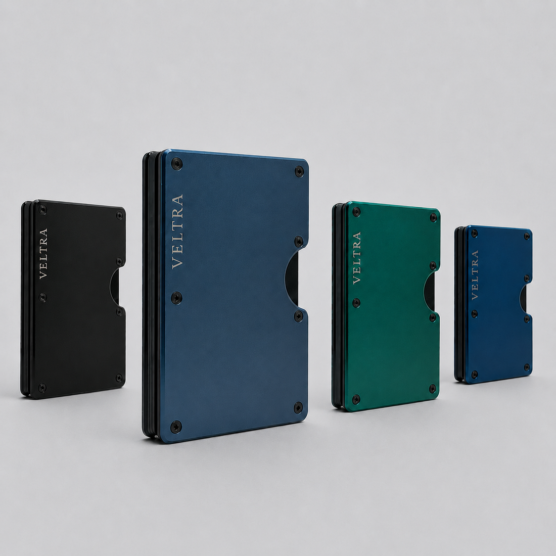 Luxe aluminium pasjeshouders