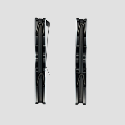 Luxe aluminium pasjeshouder | 1-15 pasjes | RFID bescherming | Zilvergrijs - Veltra